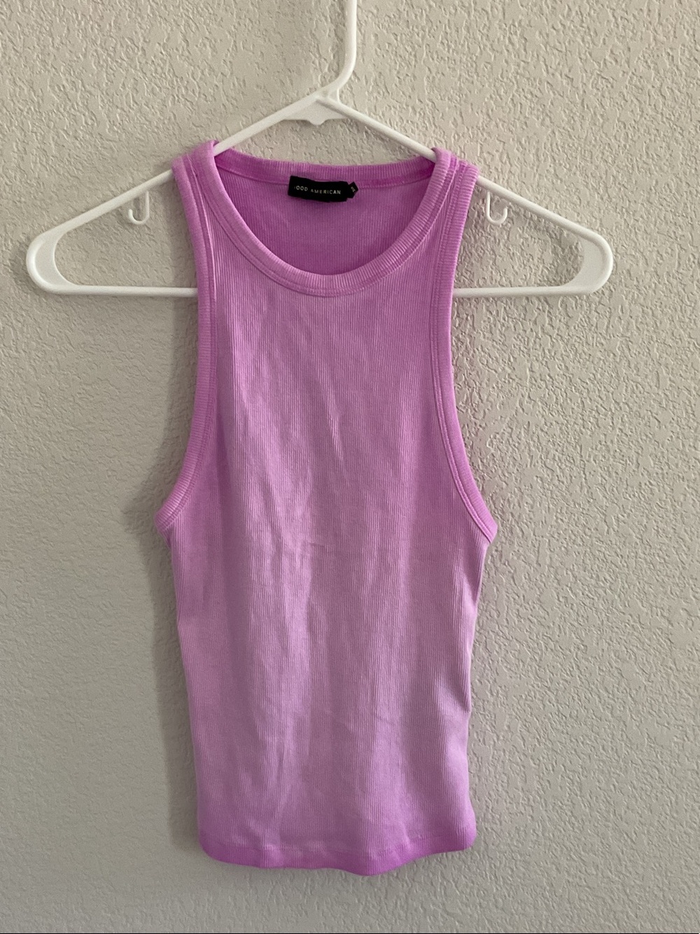 Good American Candy Wash Ribbed Tank Top